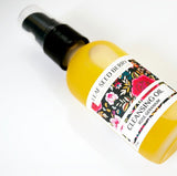 Organic Cleansing Oil with Rose Geranium, Vegan Cleanser, Organic Facial Cleanser, Makeup Remover,