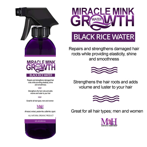 Miracle Mink Hair Black Rice Water