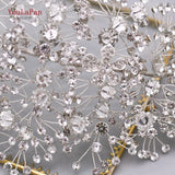 TOPQUEEN HP240 Luxury crystal bridal hair accessories wedding headpieces rhinestone wedding tiara headbands women crowns Pageant