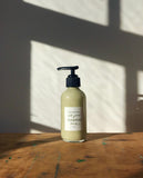 soft yarrow CLEANSING MILK -- a gentle facial cleanser and makeup remover with organic jojoba, yarrow, rosalina, bentonite clay