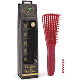 FlexiGlide Hair Brush | Detangler for Coily Kinky Curly Wavy Straight Hair | Natural, Texlaxed, Relaxed | Buy together, get free shipping