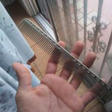 Hair Combs Stainless Steel Professional Salon Hair Hairdressing Anti-static Barbers Comb Hair Care