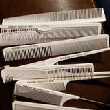 10 Piece Design Hair Carbon Comb For Barber, Hairstylist Hair Cutting Comb Antistatic Professional For Hair Salon