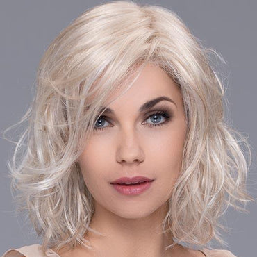 SHUFFLE by ELLEN WILLE in PASTEL BLONDE MIX | Pearl Platinum, Dark Ash Blonde, and Medium Honey Blonde mix