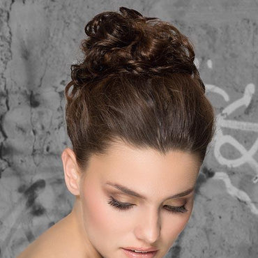 Gives you volume and soft curls on an easy to attach scrunchie