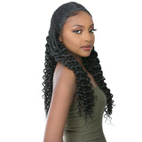 IT'S A WIG 5G TRUE HD TRANSPARENT LACE 'HD CORNROW BRAID WATER WAVE'