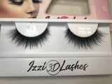 IZZI 3D LASHES LIGHT & SOFT AS A FEATHER LUXURY 3D LASHES #722 M HUMAN REMY HAIR