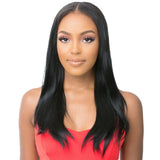 ITS A WIG HUMAN HAIR 'HH U PART STRAIGHT' 22"